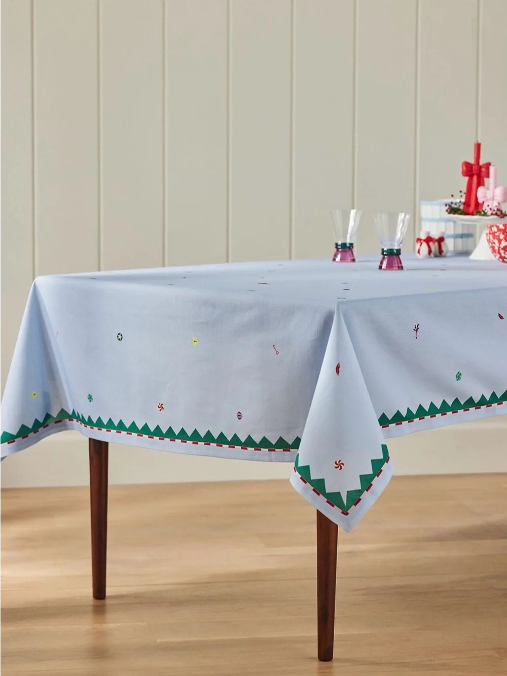 Anthropologie Medora Cotton Tablecloth 60”x108”